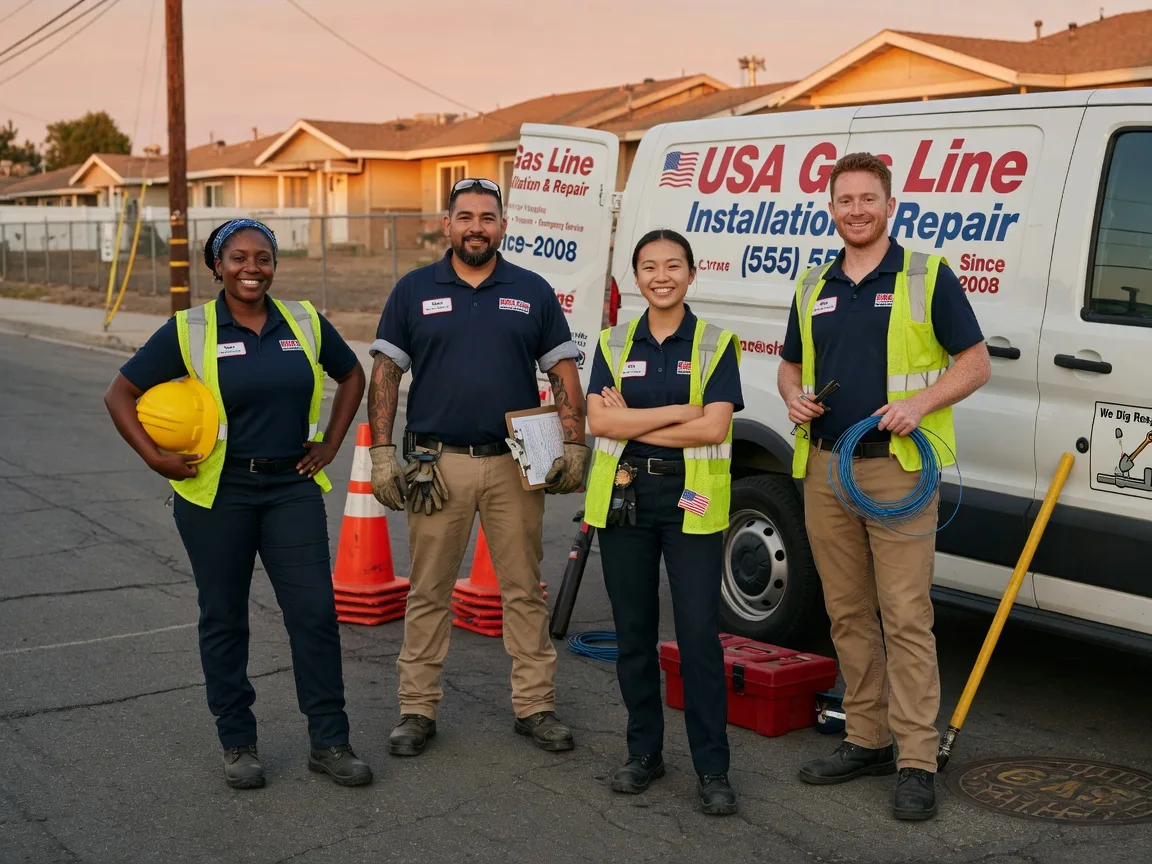 Gas Line Installation company in Bantry, ND